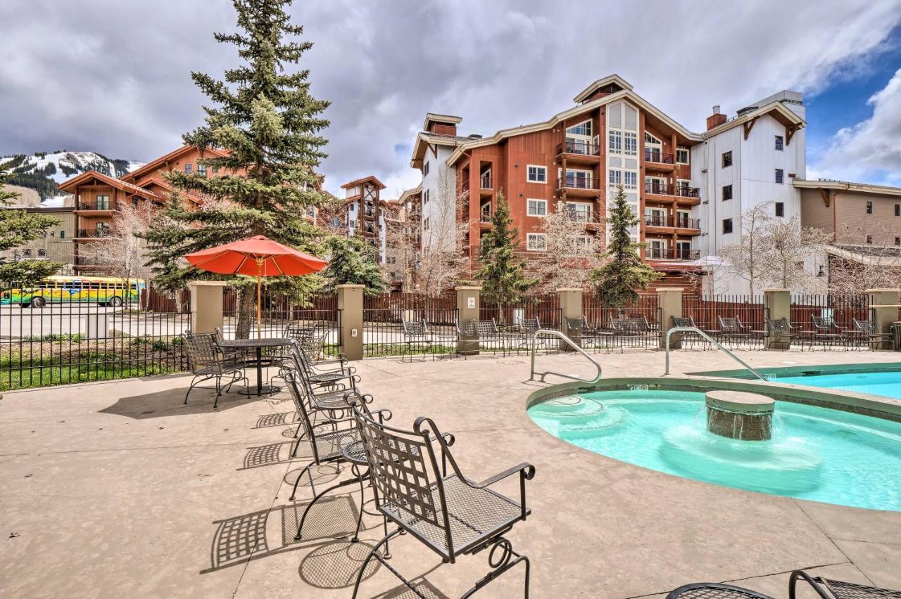 Idyllic Grand Lodge Condo Steps To The Cb Lifts! Mount Crested Butte Dış mekan fotoğraf