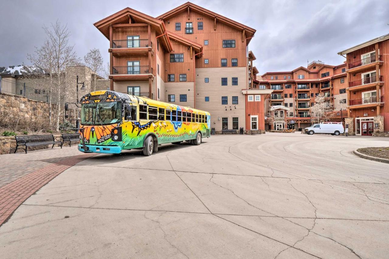 Idyllic Grand Lodge Condo Steps To The Cb Lifts! Mount Crested Butte Dış mekan fotoğraf